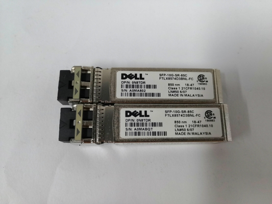 0N8TDR Bộ thu phát Dell SFP + 10GbE SR 850nm 300m Duplex LC