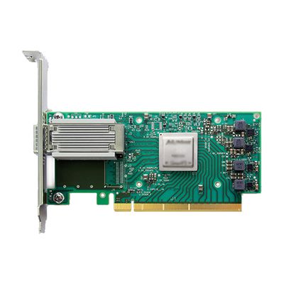 Card mạng hai cổng Mellanox MCX515A-GCAT 50G ConnectX-5 EN Adapter SFP Wireless USB Wired External PCIe Computer