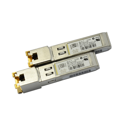 Bộ thu phát GLC-T của Mạng đồng Cisco SFP 1G 1000base T 100M