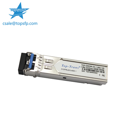 Bộ thu phát quang 1,25G DWDM SFP Mô-đun SMF SFP 1310nm 120km
