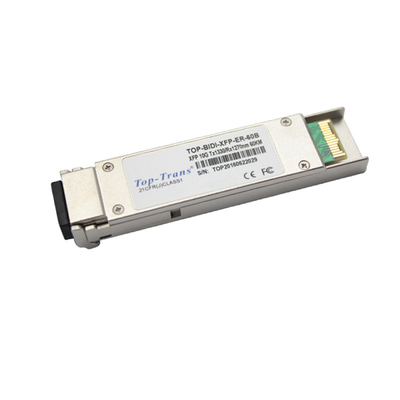 Toptrans 60Km 10G SFP Mô-đun 10G SFP + BIDI TX 1330nm RX 1270nm