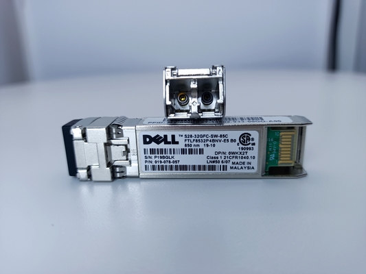 Mô-đun thu phát Dell 32G SFP + FTLF8532P4BNV-E5