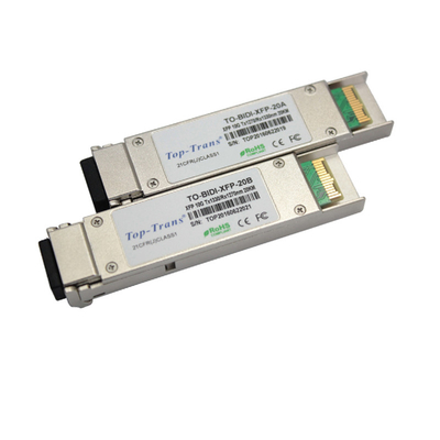 Mô-đun SFP 20Km 10G 1270nm 1330nm 10GBASE-BX XFP MSA RoHS