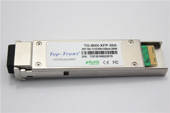 Mô-đun SFP 20Km 10G 1270nm 1330nm 10GBASE-BX XFP MSA RoHS