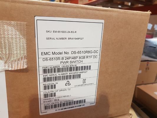 EMC DS6510B 24 cổng Active 8GB Bộ chuyển mạch SAN thổ cẩm EM-6510-24-8G-R