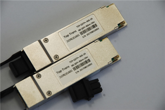 40GbE QSFP + 850NM 150M MPO Bộ thu phát MTP D Link DEM-QX01Q-SR4 Tương thích