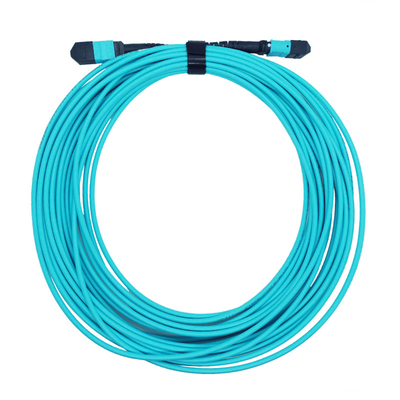 Loại B Plenum MTP đến cáp quang MTP 10M 8 sợi OM4 Multimode