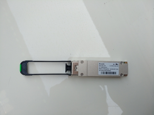 57-1000129-01 Bộ thu phát QSFP + 40GBASE-SR4 MMF MPO Brocade Gen6 FC32-64 Sử dụng