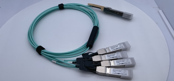Cáp quang hoạt động đột phá tương thích Cisco QSFP-4X10G-AOC3M 40G QSFP + đến 4x10G SFP + 3M