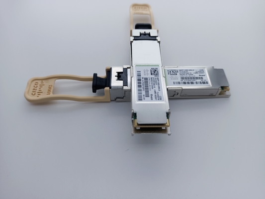Mô-đun quang Cisco QSFP-100G-SR4-S 10-3142-01 QSFP28 100G SR4 100m OM4 MMF với đầu nối MPO-12
