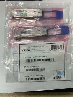 Mô-đun QSFP28 1310nm 10km 100G, Cisco QSFP-100G-LR4-S 10-3146-01