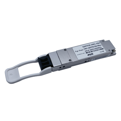 Bộ thu phát mô-đun quang học có thể lắp ráp 5.5W QSFP-100G-ZR4, 60km