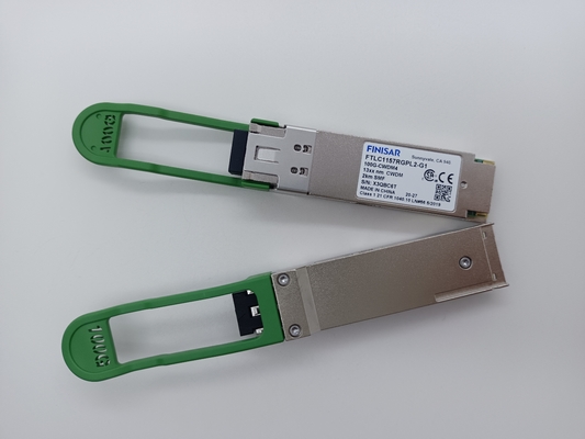 Mô-đun thu phát quang 2km 100G Qsfp28 Cwdm4 Finisar FTLC1157RGPL2-G1
