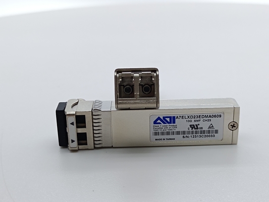 Dual LC 10G SMF Bộ thu phát 40km SFP + DWDM AOI A7ELXD23EDMA0609 gốc