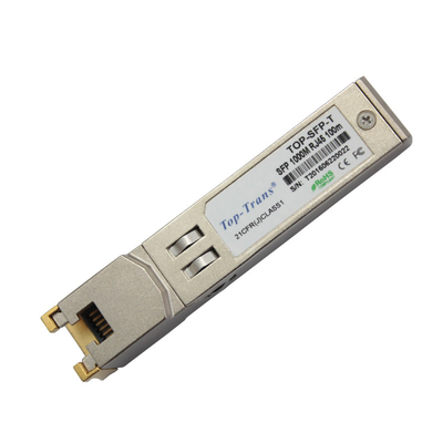 Mô-đun quang thu phát SFP bằng đồng 1.25G 1000M RJ45 100M tương thích với GLC-TE