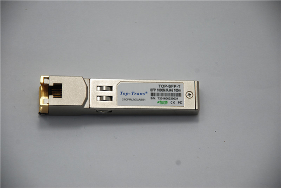 Mô-đun quang thu phát SFP bằng đồng 1.25G 1000M RJ45 100M tương thích với GLC-TE
