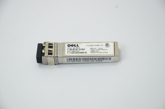 Mô-đun thu phát quang đa chế độ SFP + Dell FTLX8571D3BCL-FC 10Gb/S 850nm