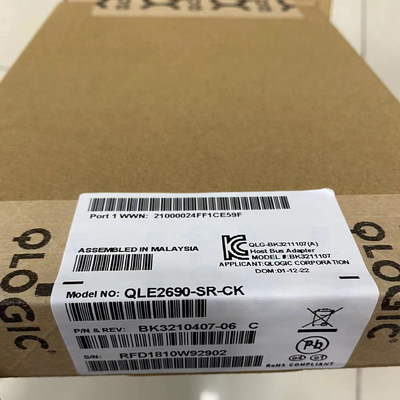 Bộ chuyển đổi Qlogic QLE2690 16Gb Cổng đơn FC HBA PCIe Gen3 X8 SR LC Quang học đa chế độ
