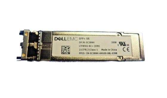 Mô-đun thu phát quang Dell 10GBASE-SR SFP+ 850nm 300m LTF8502-BC+-DEN