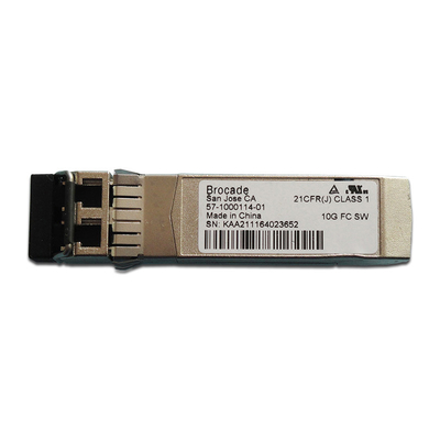 Thổ cẩm XBR-000218 57-1000114-01 Kênh sợi quang 10G SFP + Mô-đun thu phát 850nm 300m LC MMF