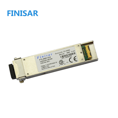 Finisar FTLX8511D3 Bộ thu phát quang XFP 850nm cho Ethernet 10GBASE-SR / SW 10G