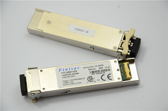 Finisar FTLX8511D3 Bộ thu phát quang XFP 850nm cho Ethernet 10GBASE-SR / SW 10G