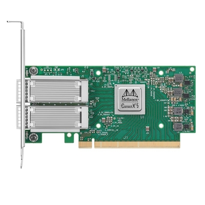 Bộ điều hợp mạng hai cổng Mellanox MCX516A-CDAT 100GbE ConnectX-5 CX516A QSFP28