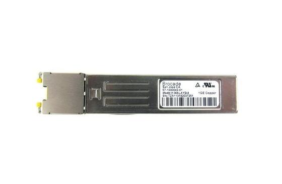 Thổ cẩm 57-1000042-01 XBR-000190 Bộ thu phát SFP Mô-đun quang RJ45 1G Copper 1000BSAE-T