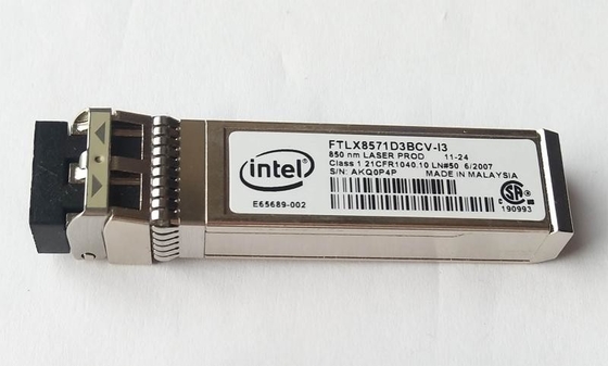 InteI FTLX8571D3BCV-I3 10GBASE-SR 850nm SFP+ Mô-đun thu phát quang
