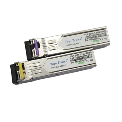 Bộ thu phát Cisco GLC-BX80-UA 1.25G BIDI SFP 1490nm 1550nm 80km SMF Simplex LC