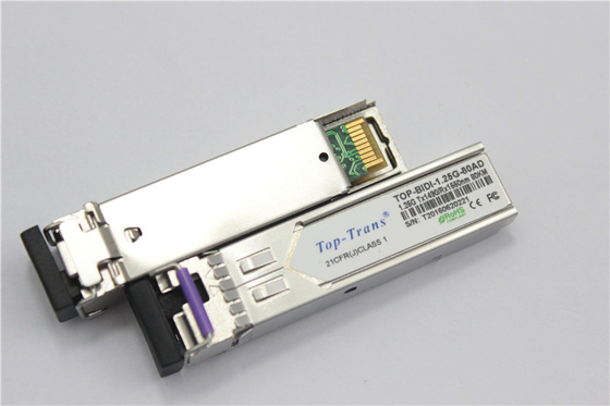 Bộ thu phát Cisco GLC-BX80-UA 1.25G BIDI SFP 1490nm 1550nm 80km SMF Simplex LC