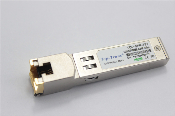 Bộ thu phát đồng RJ45 SFP 1GbE 1000BASE-T Mellanox MC3208411-T