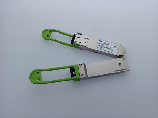 Mô-đun thu phát quang Finisar 2km 100G CWDM4 QSFP28 gốc với FEC