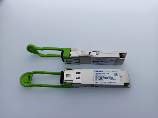 Mô-đun thu phát quang Finisar 2km 100G CWDM4 QSFP28 gốc với FEC