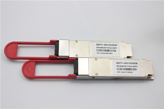 Thổ cẩm 57-1000327-01 40G-QSFP-ER4 SMF Duplex LC 40km Mô-đun quang QSFP +