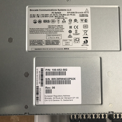 G6520 G6520 Công tắc SAN thổ cẩm kênh sợi quang tương thích XBR-R000162\