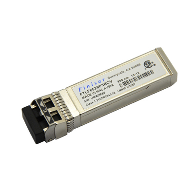 FTLF8529P3BCV-QL 16G SFP + Mô-đun thu phát quang có thể cắm nóng bước sóng ngắn 850nm