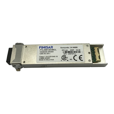 Finisar FTLX8512D3BCL 300m 10Gb/S 850nm Mô-đun thu phát quang Datacom XFP đa chế độ