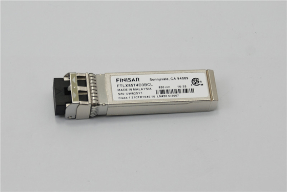 Finisar FTLX8571D3BCL 10Gb/s 850nm Datacom SFP+ Mô-đun thu phát quang