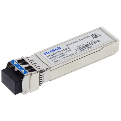 Finisar gốc FTLX1475D3BCL-FC RoHS-6 phù hợp 10Gb/S 10km 1310nm SMF Datacom SFP+ Transceiver