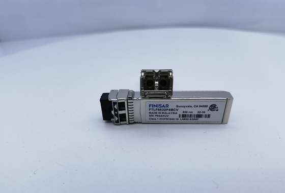 Mô-đun quang học gốc Finisar FTLF8532P4BCV 32G 850nm Bộ thu sóng ngắn SFP +