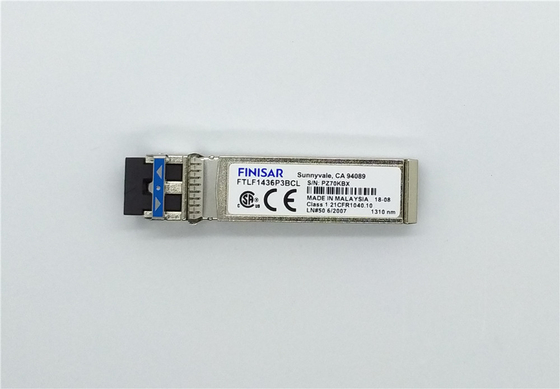 Finisar gốc FTLF1436P3BCL Module Duplex SMF 1310nm Band 25.78 Gb/S LC Transceiver Module