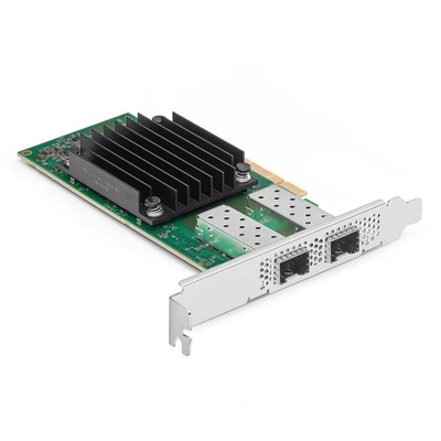 Card mạng PCIe 4.0 X8 ConnectX-5 Dual 25GbE SFP28 MCX512A-ADAT Mellanox hiệu suất cao & độ trễ thấp 2 cổng