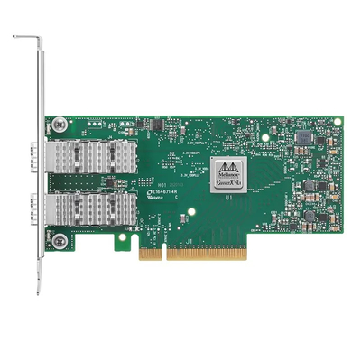 Mellanox ConnectX-6 25GbE Dual-Port SFP28 PCIe 4.0 X 8 MCX631102AN-ADAT Thẻ chuyển đổi với High Bracket Network Genre Product
