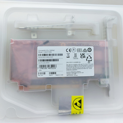 Card bộ điều hợp EN QSFP56 hai cổng 100GbE ConnectX-6 Dx của Mellanox, Giao diện PCIe cho Máy chủ và Máy tính, Chứng nhận Rohs, Có sẵn