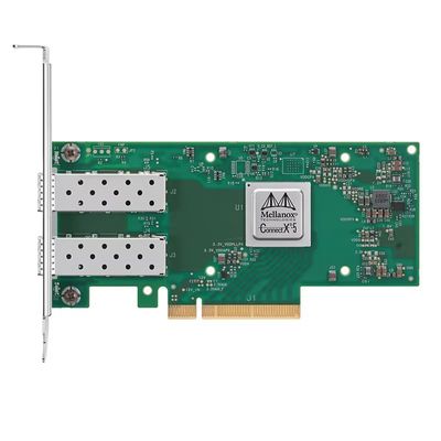 Mellanox Connectx-5 3.0x8 25Gbit Dual SFP28 PCIe Network Adapter Expansion Card MCX512A-ACAT Product Type Fiber Optic Equipment