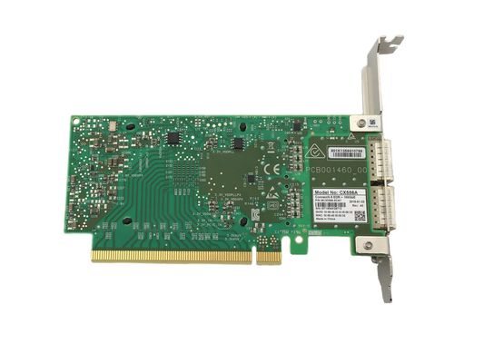 Card giao diện mạng Ethernet PCIe 3.0 X16 Giao diện Host EDR InfiniBand và 100GbE Dual Port QSFP28 Mellanox MCX556A-ECAT