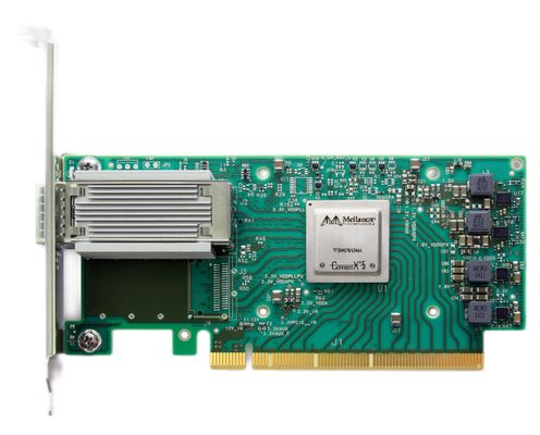 Original Brand Mellanox MCX555A-ECAT ConnectX-5 VPI EDR InfiniBand 100 Gb/s Fiber Optic Equipment AI Agent Network Scraping