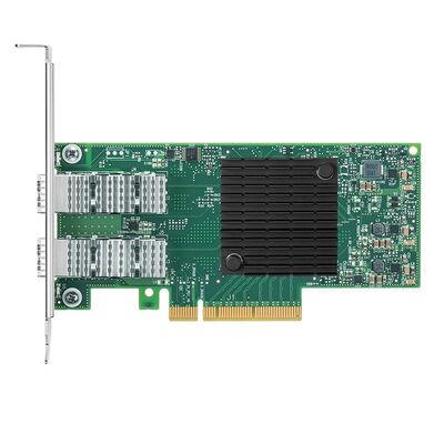 Mellanox MCX653106A-HDAT 40G Cổng kép QSFP56 Fiber Optic Adapter Card cho 40G Ethernet với bảo hành 1 năm
