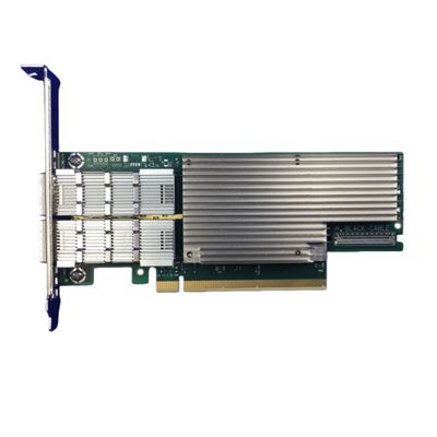 NVIDIA Connect-6 VPI Series MCX654106A-HCAT Ethernet Network Interface Card PCIe 3.0x16 Cổng kép 200Gb/s Máy chủ QSFP56